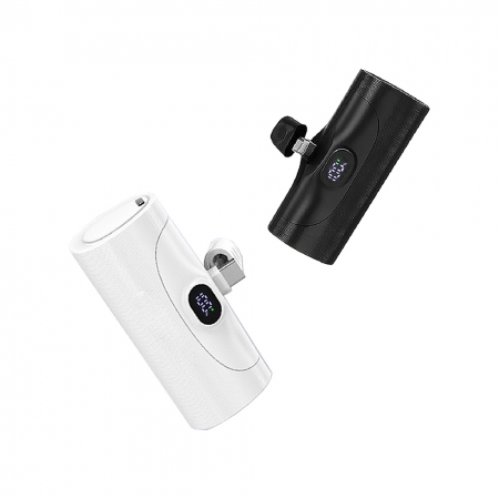 VOORCA WP035F 自帶USB-C 迷你行動電源（5000mAh） 自帶線 Type-C USB