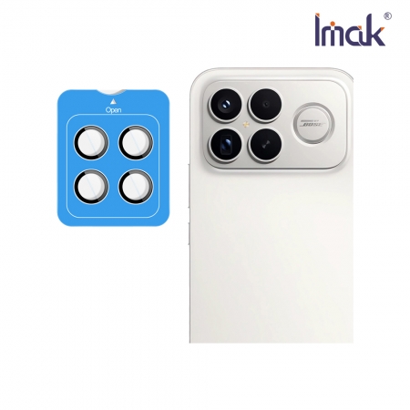 Imak POCO F8 Pro / F8 Ultra 5G 鏡頭玻璃貼（手機殼用）（自帶定位版） 奈米吸附