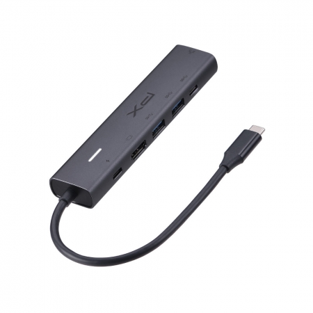 【PX大通】USB TYPE C 6合1高畫質影音轉換器 C6-21R