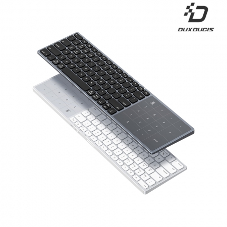 DUX DUCIS LK Pro 鋁合金藍牙觸控鍵盤 windows/Mac OS 注音倉頡