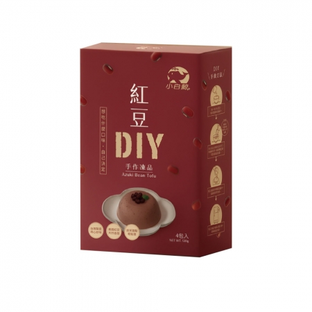 【禾園生技-小白鯨系列】紅豆DIY凍品（30g*4包/盒）