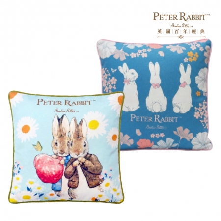 【PETER RABBIT 比得兔】比得兔抱枕（3款可選）