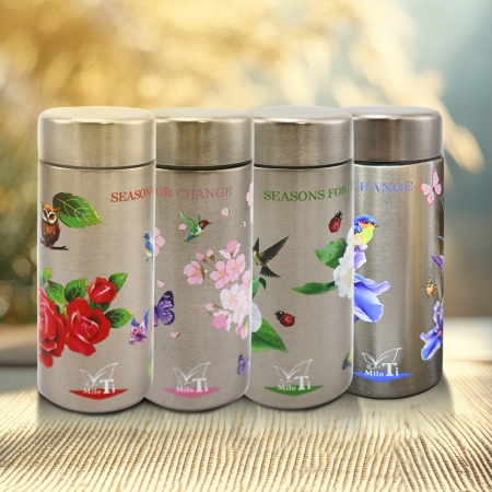 純鈦花採輕量杯-200ml-2支