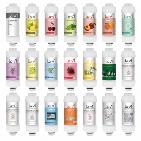 【韓國 LAVI 沐浴香薰維他命過濾器】水質過濾器 蓮蓬頭香氛過濾器 香薰沐浴過濾器 除氯過濾