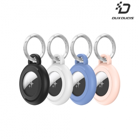 DUX DUCIS Apple 蘋果 AirTag 物品追蹤器 PC 環扣防水保護殼（四入）