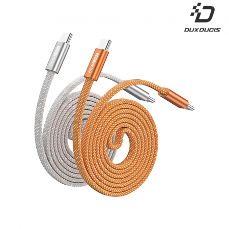 DUX DUCIS AUTO USB Type-C to Type-C 磁性收納充電線（60W）（1M）