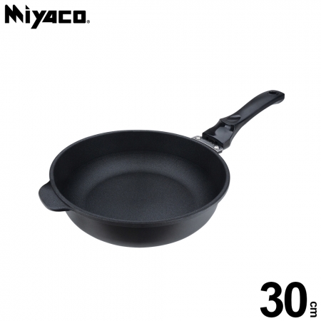 米雅可 陶瓷不沾深型平底鍋30cm MY-B01P300【庫】 加贈 卡娜赫拉 吸塵器 WH-V29S