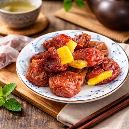 鮮味達人 外銷日本梅有夾心組8包超值組（芒果X4/草莓X4）