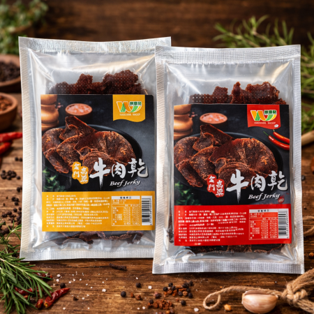 鮮味達人 金門高粱牛肉乾12包組（原味6包＋辣味6包）