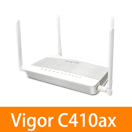 居易 Vigor C410ax 4G 行動網路 VPN 安全路由器