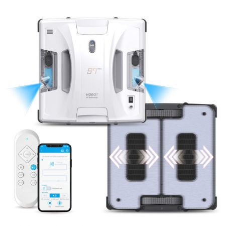 【HOBOT玻妞】雙布震動擦窗機器人 HOBOT-S7 Pro