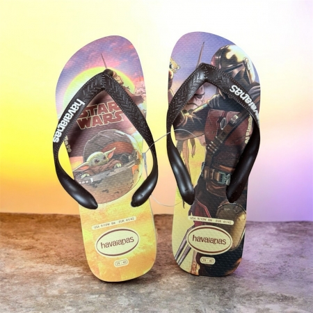 【哈瓦士havaianas】 巴西人字拖  男款 Star Wars/尤達