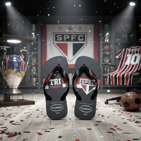 【哈瓦士havaianas】 巴西 人字拖 哈瓦士 男款 Top Times Sao Paulo/黑聖保羅