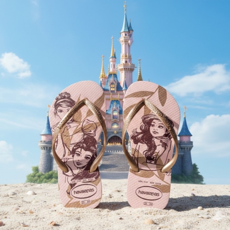 【哈瓦士havaianas】 巴西人字拖  女款 Slim Princesas/公主粉
