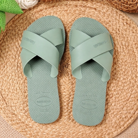 【哈瓦士havaianas】 巴西 人字拖 女款 Aqua/橄欖綠   