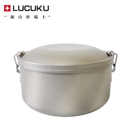 瑞士LUCUKU 304不鏽鋼雙層便當盒 FA-017