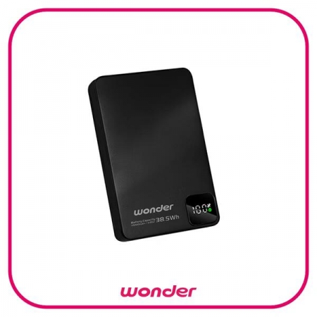 【好買點數放大】【WONDER】  磁吸無線充行動電源10000mAh WA-P24A/消光黑