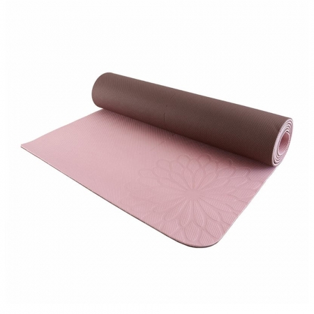 EASYOGA 環保TPE雙色瑜伽墊（183x61cm）附帆布收納袋 YME104