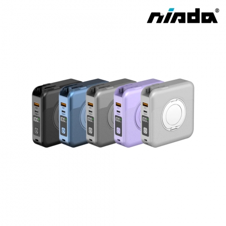 Nisda BS-WL720 智能無線充固態行動電源（10000mAh） 多合一行動電源