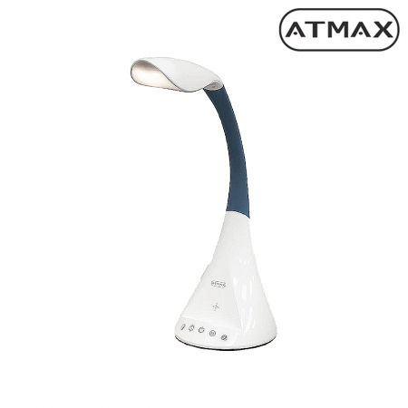 ATMAX Goosii 鵝脖視 無線充電360°護眼檯燈 三段色溫 五段RGB氣氛燈