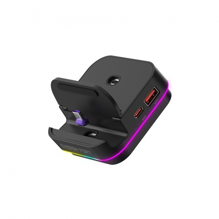 ENERGY FORT 磁吸充電底座（Type-C磁吸頭x2）＋雙快充線
