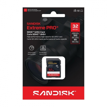 SanDisk Extreme PRO 32G SDHC 高速 相機記憶卡（SD-SDXXJ-32G）
