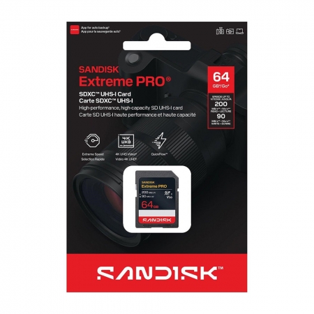 SanDisk Extreme PRO 64G SDXC 高速 相機記憶卡（SD-SDXXJ-64G）