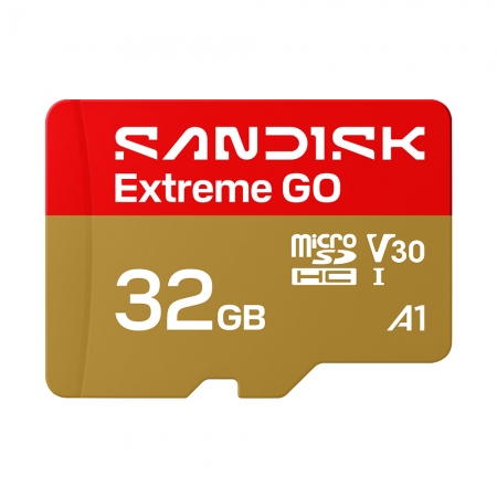 SanDisk Extreme GO 32G microSD UHS-I V30 記憶卡（SD-SQXGN-32G）