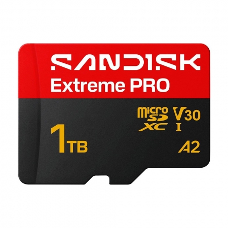 SanDisk Extreme PRO 1TB microSD U3 V30 5K 高速 記憶卡（SD-SQXCJ-1TB）