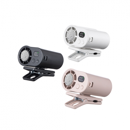 CYKE F27 高速腰掛製冷風扇 半導體製冷 渦輪風扇 可立風扇 夾式底座 超長續航 BSMI認證