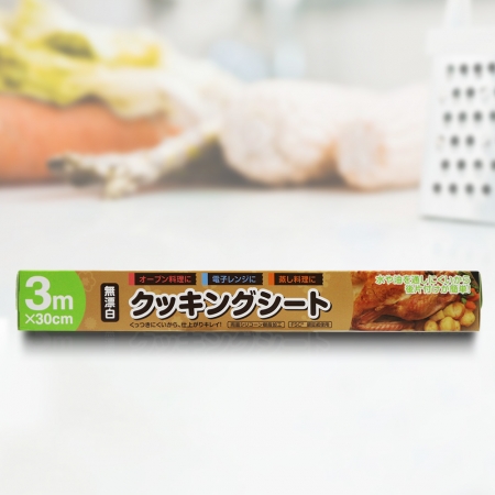 日本進口無漂白廚房多用途料理紙-30×300cmx3盒