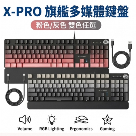 Anone 經典黑軸USB有線電競機械鍵盤KB5321 （全鍵熱插拔設計 可自由更換軸體）