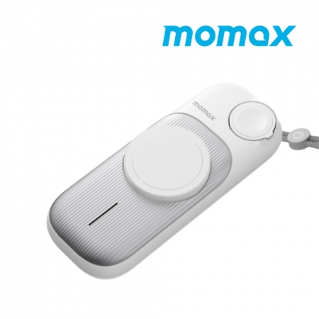 MOMAX AirBox Go 2 萬有引力三合一 磁吸無線充電艙 （MA02TWW）
