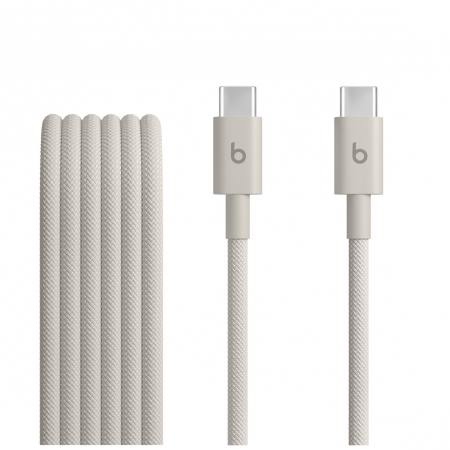 官方直送【Beats】USB-C 對 USB-C 編織連接線（1.5 公尺/5 呎）蘋果原廠出貨