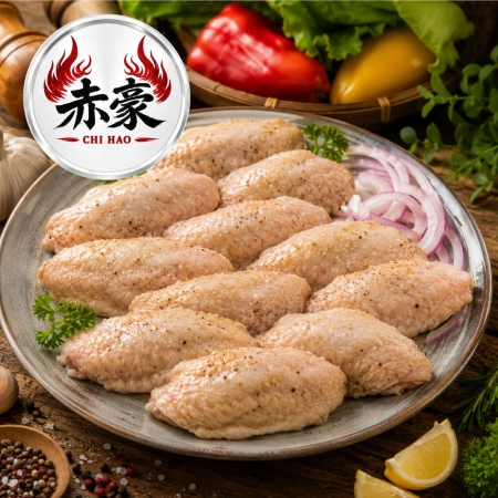 【赤豪家庭私廚】椒鹽鮮嫩雞中翅（500g±10%/包）