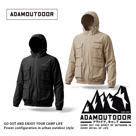 ADAMOUTDOOR｜24V冰感循環冷卻服/空調服/風扇衣