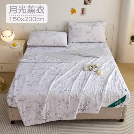ELVIS愛菲斯-Crocodile-（鱷魚牌）急凍瞬涼印花涼被│月光薰衣