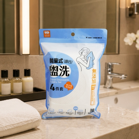 拋棄式旅行盥洗四件套x6組