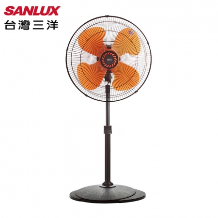 【SANLUX台灣三洋】18吋超強風擺頭工業立扇 OEF-0952