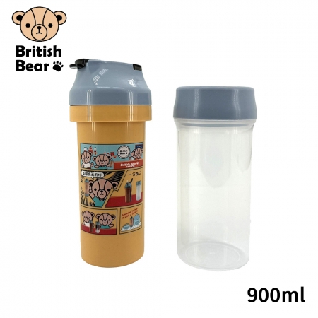 英國熊 雙層變化雙杯組900ml（盒裝） BC-285