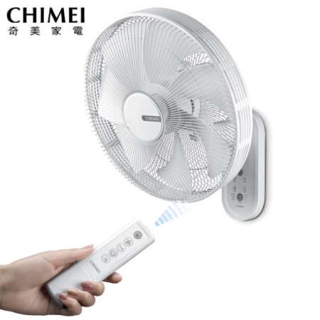 【CHIMEI 奇美】14吋 4段速微電腦遙控DC直流壁扇 DF-14A0WD