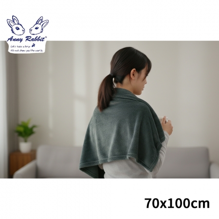 安妮兔 法蘭絨披肩毯70x100cm（OPP袋） TA-F065