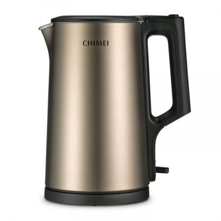 【CHIMEI 奇美】1.7L 不鏽鋼三層防燙快煮壺-古銅金（KT-17MS05）