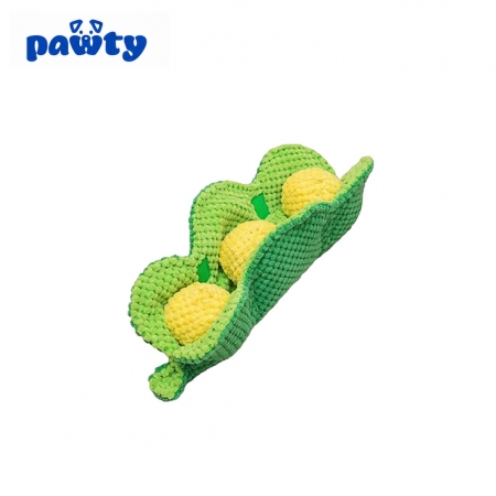 PAWTY Claws Awoof 發聲絨毛狗玩具（豌豆） PA2604