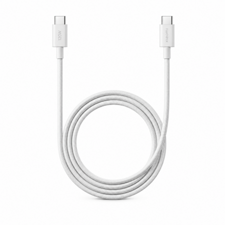 【小米】Xiaomi 6A 編織傳輸線 （USB-C to USB-C）-1M