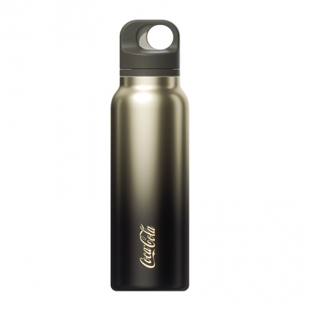 GERM格米 可口可樂聯名款趣野運動保溫杯-600ML 極夜黑（GERM-CB96B）