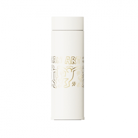 GERM格米 凱斯哈林聯名款假日保溫杯-300ML 白色（GERM-DB82W）