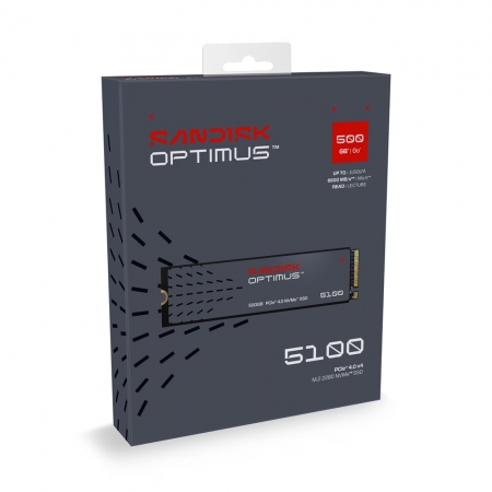 SanDisk Optimus 5100 500G NVMe SSD M.2 2280 固態硬碟（SD-SP5100-500G）