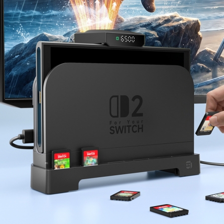 JSAUX GP0203 Nintendo 任天堂 Switch 2 專用智慧降溫座 增高 散熱底座