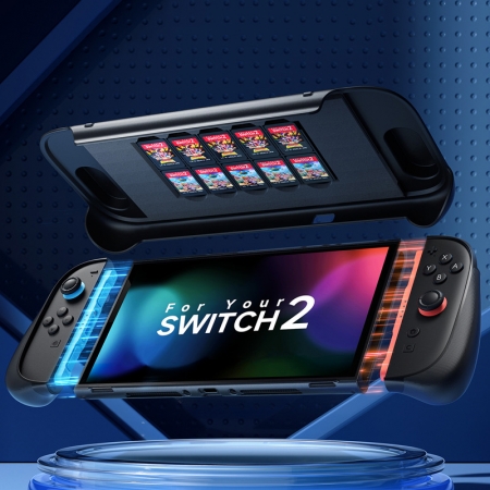 JSAUX PC0114 Nintendo 任天堂 Switch 2 耐磨抗摔分體保護殼 卡扣可分體